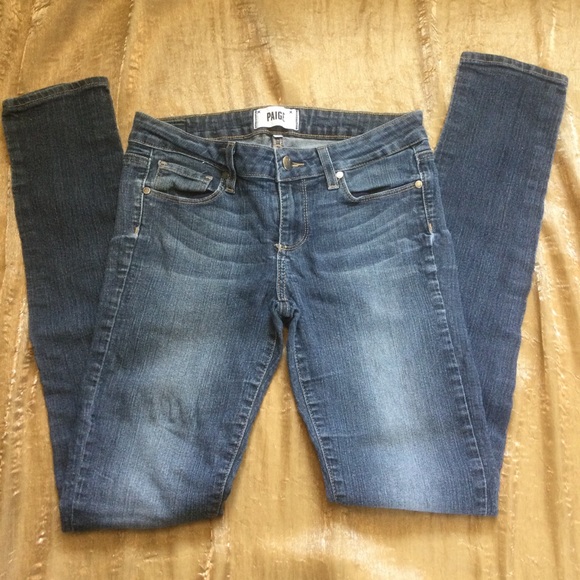 PAIGE Peg Skinny Jeans 26 - Picture 15 of 16